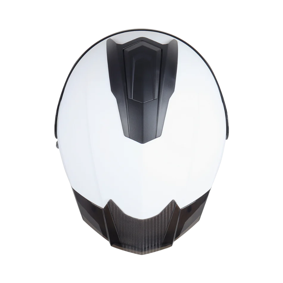 Casco EDGE Abatible Boston Sólido Blanco Certificación DOT - Image 7