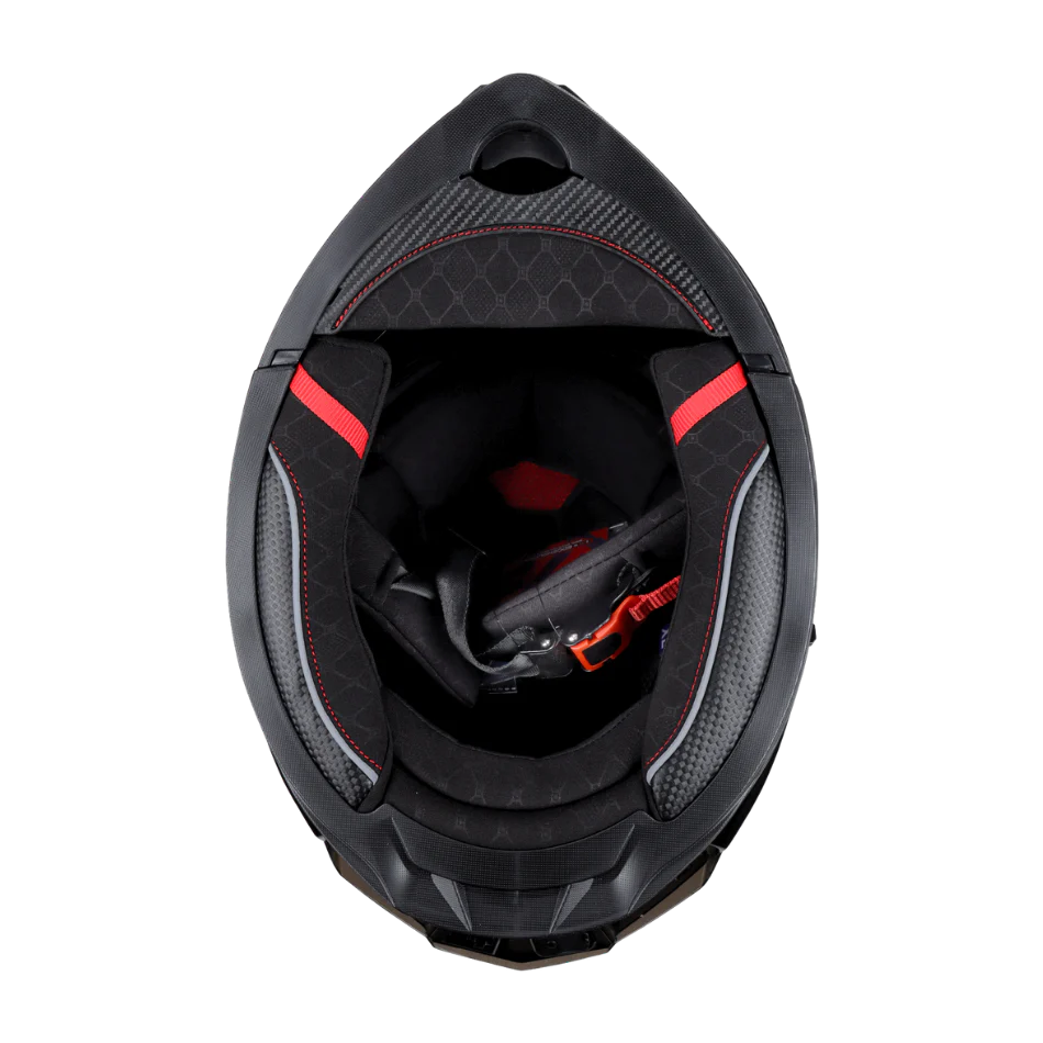 Casco EDGE Abatible Boston Steelix Gris Certificación DOT I ECE - Image 8