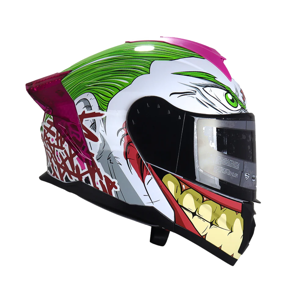Casco DC Abatible Boston Joker Certificación DOT I ECE - Image 5