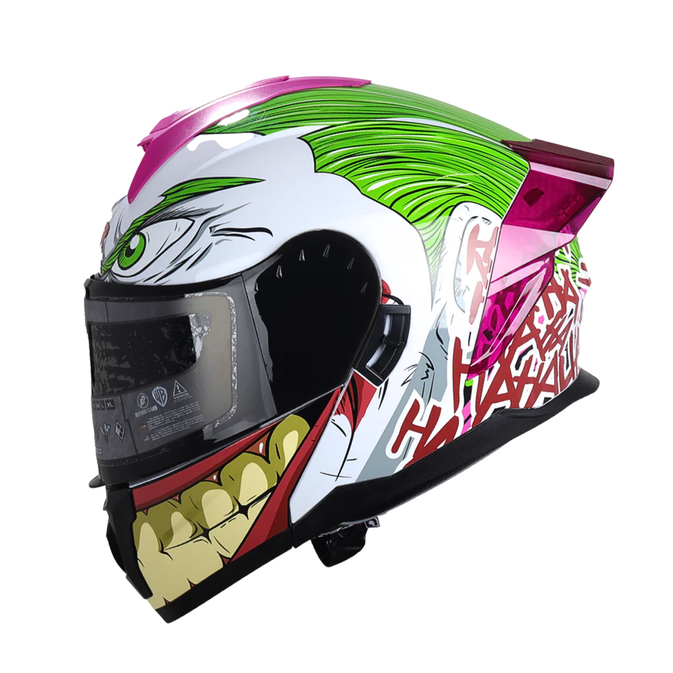 Casco DC Abatible Boston Joker Certificación DOT I ECE - Image 6