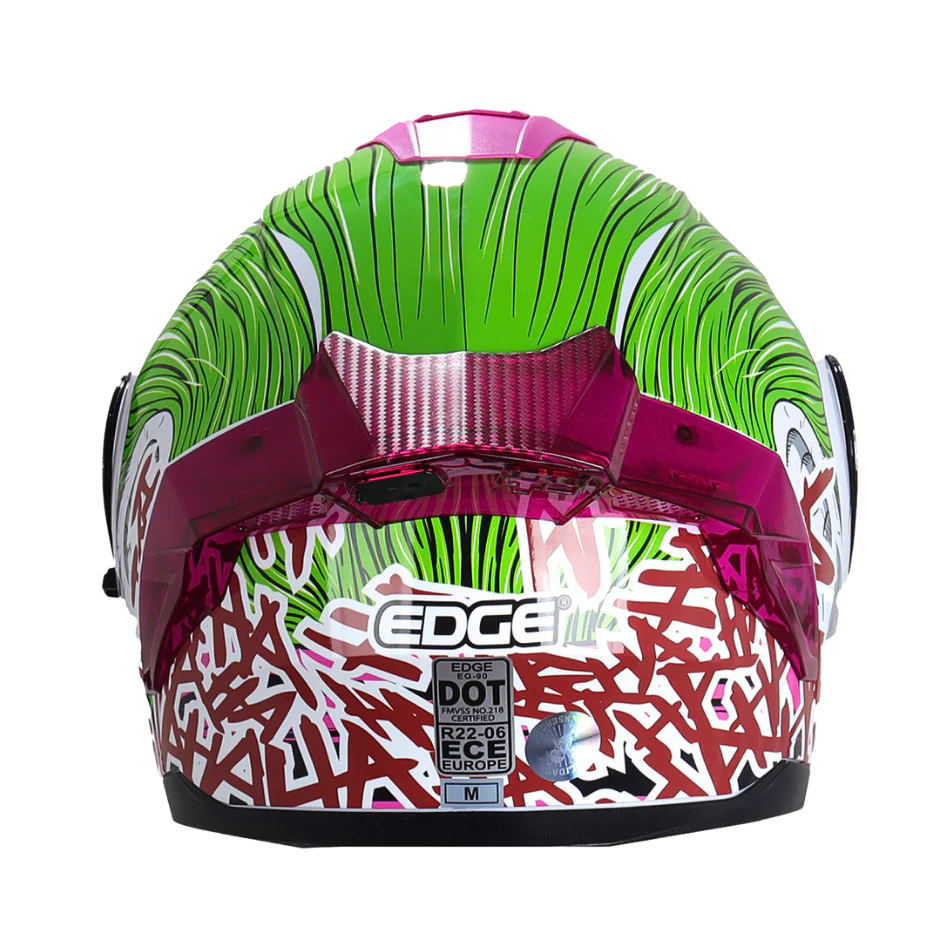 Casco DC Abatible Boston Joker Certificación DOT I ECE - Image 7
