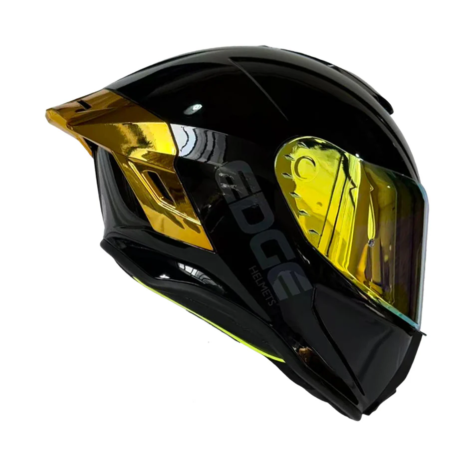 Casco EDGE Integral Shanghai Metalizado Dorado Certificación DOT I ECE - Image 19