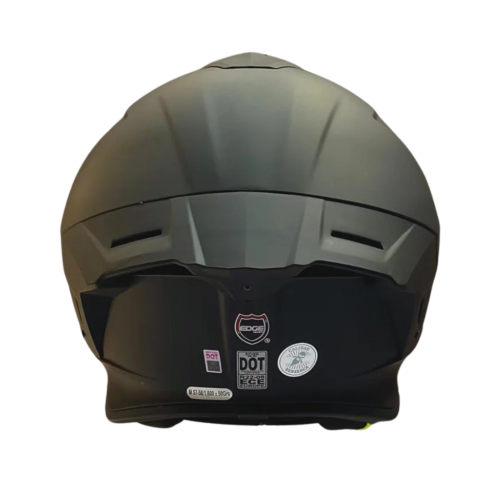 Casco EDGE Integral Shanghai Sólido Logo Rosa Certificación DOT I ECE - Image 13