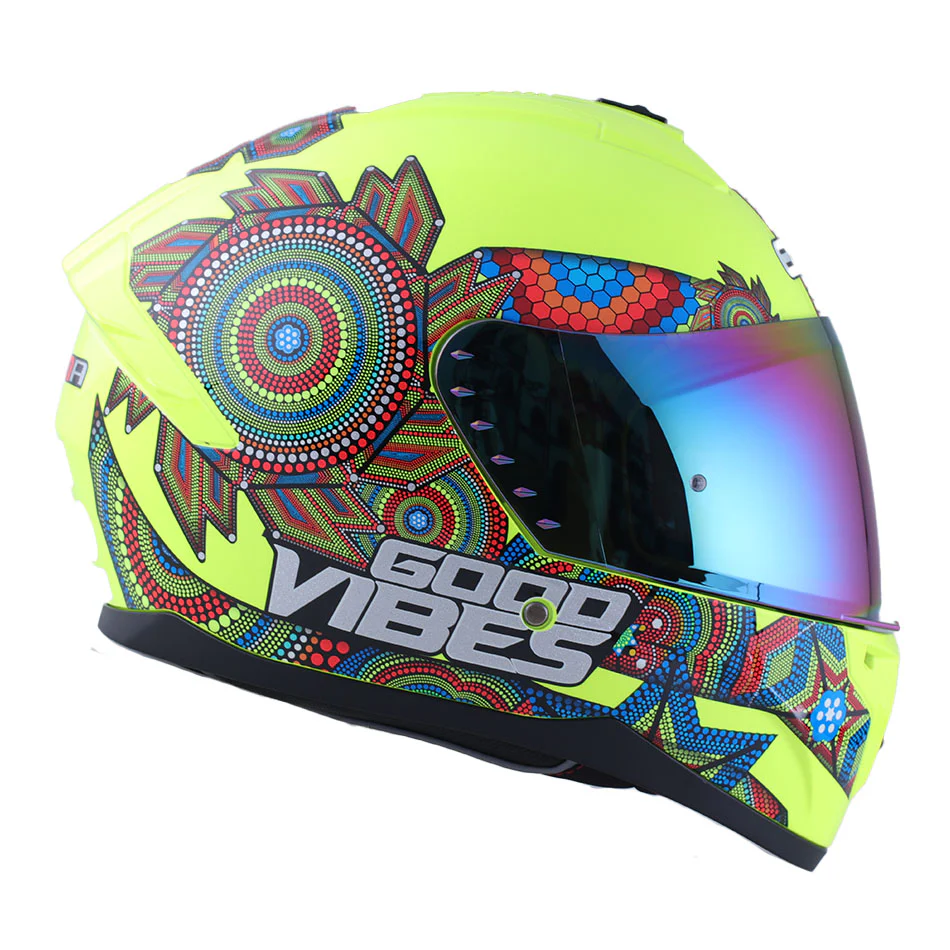 Casco Edge Integral Zoom Pro Xamma Amarillo Cert. Dot - Image 9