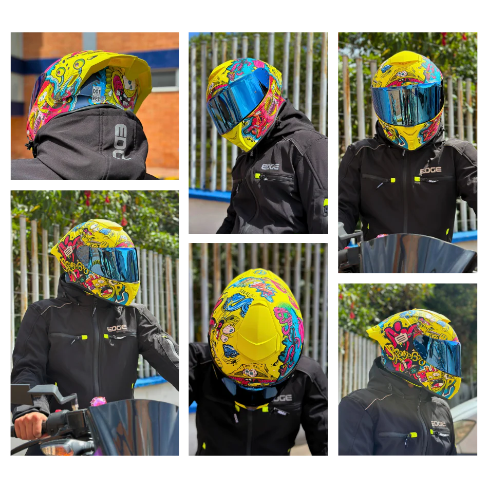 Casco NICK Integral Shanghai Bob Esponja Certificación DOT I ECE - Image 12