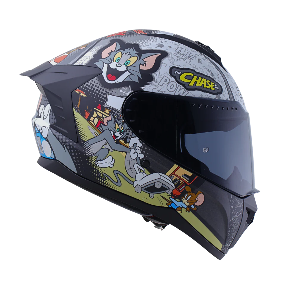 Casco Warner Integral Extreme Tom & Jerry Cert. Dot I Ece - Image 12