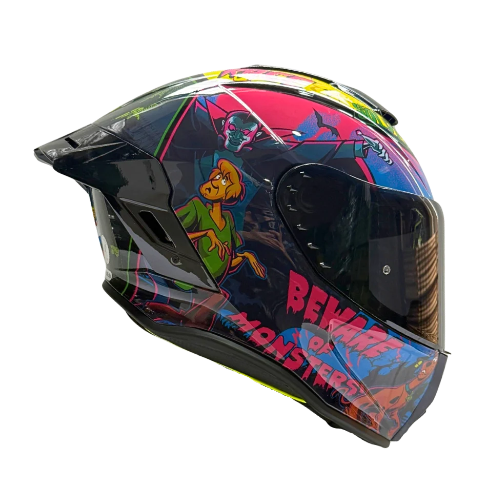 Casco WARNER Integral Shanghai Scooby Doo Certificación DOT I ECE - Image 10