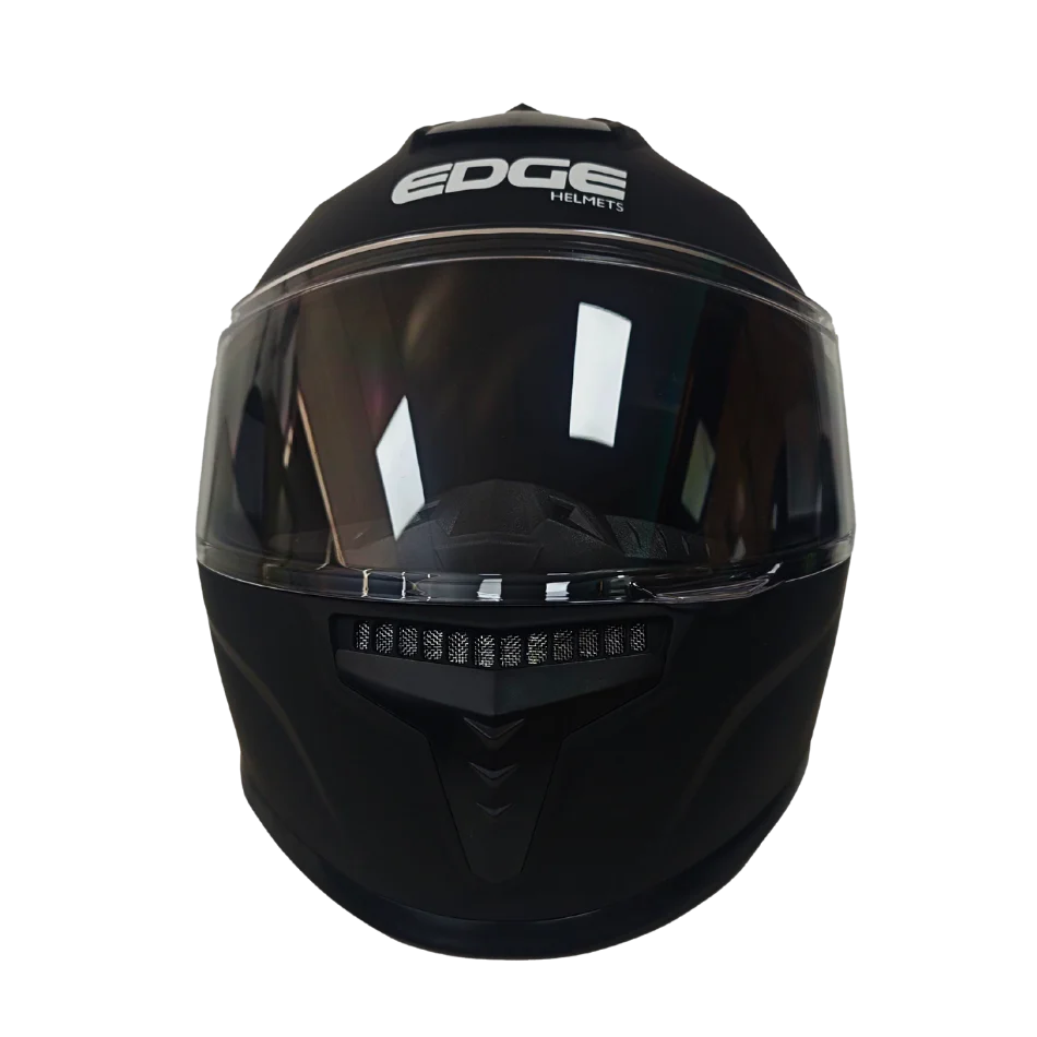 Casco EDGE Integral Frankie Solido Negro Certificación DOT - Image 4