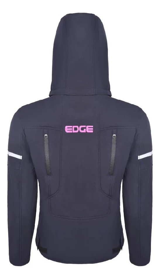M - Chaqueta Edge Pro Series Azul / Rosa - Image 3
