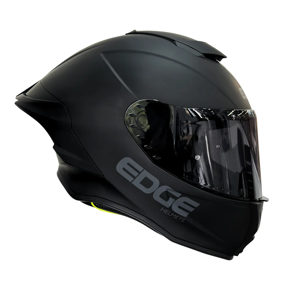 Casco EDGE Integral Shanghai Sólido Negro Certificación DOT I ECE - Image 16