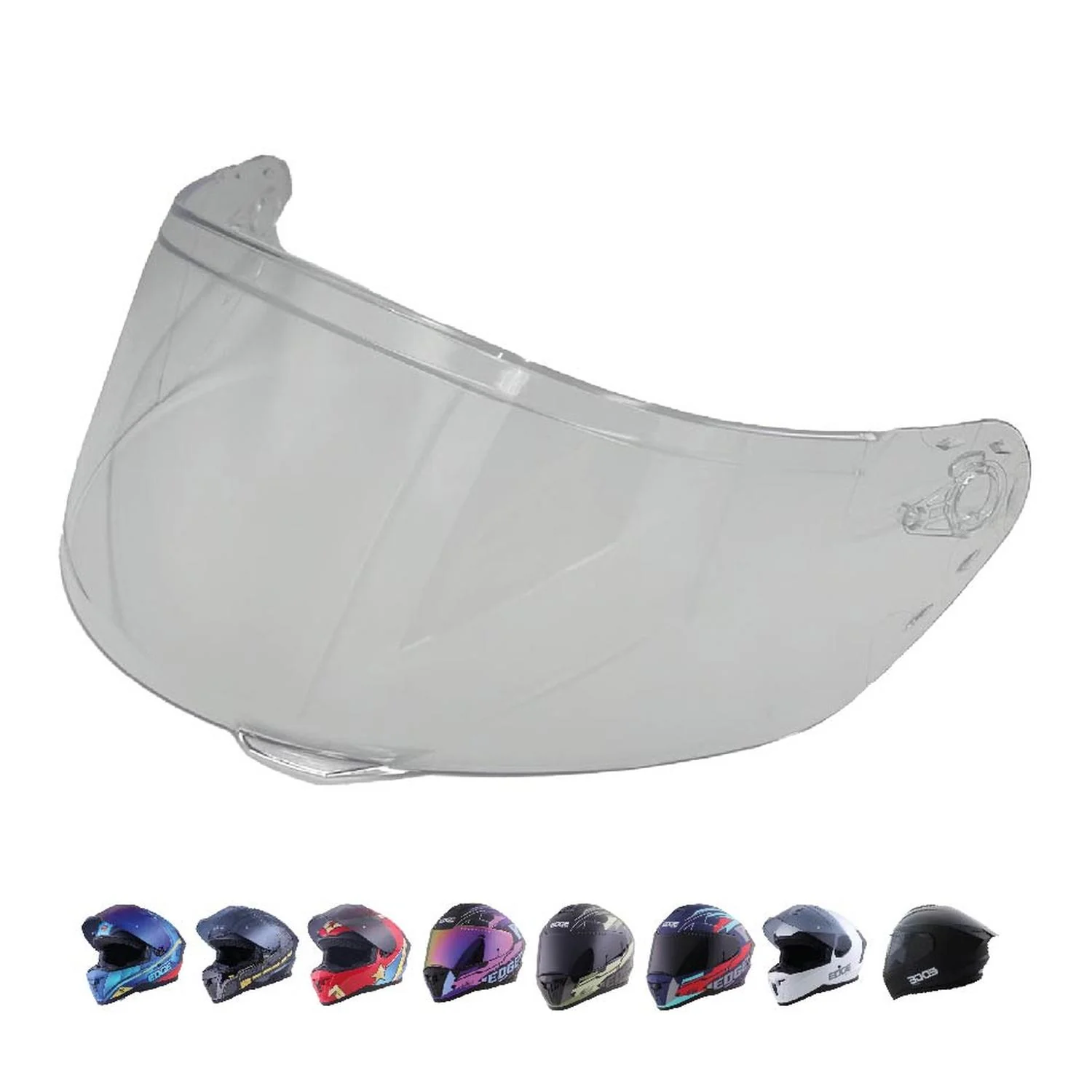Visores Transparentes Edge Helmets - Image 6