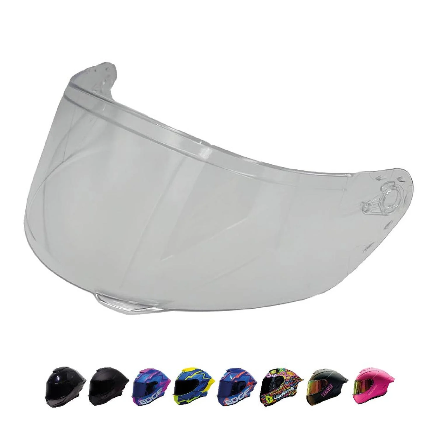 Visores Transparentes Edge Helmets - Image 7